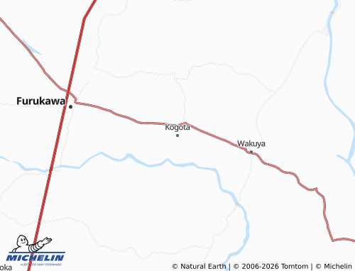 Mapa MICHELIN Kogota - ViaMichelin