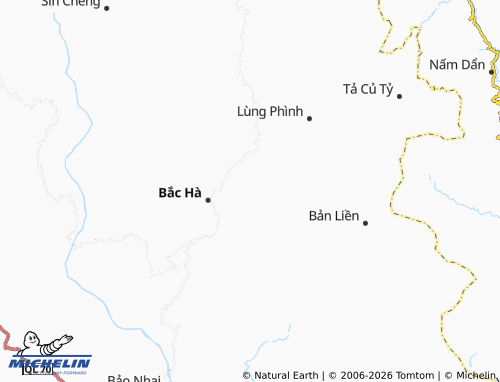 Mapa MICHELIN Thải Giàng Phố - ViaMichelin