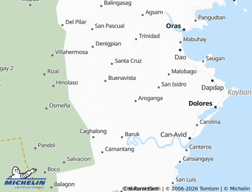 Mappa MICHELIN Cagtabon - ViaMichelin