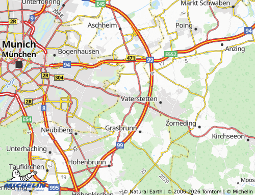 MICHELIN Haar map - ViaMichelin