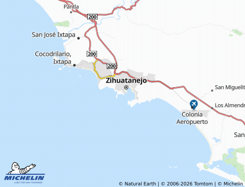 Mapa MICHELIN Lázaro Cárdenas - ViaMichelin