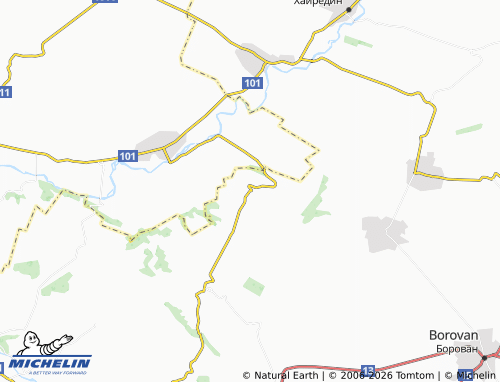 MICHELIN Furen map - ViaMichelin