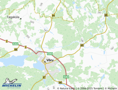 MICHELIN Väiso map - ViaMichelin