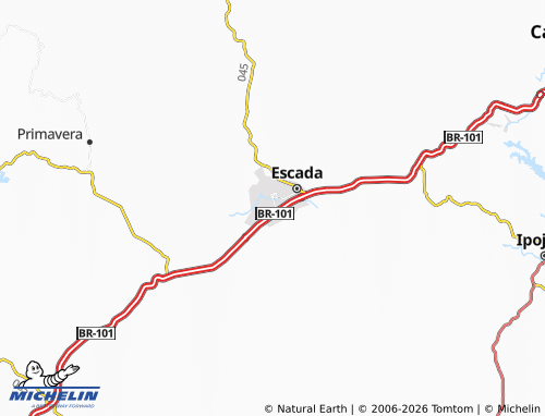 Carte MICHELIN Maracujá - ViaMichelin
