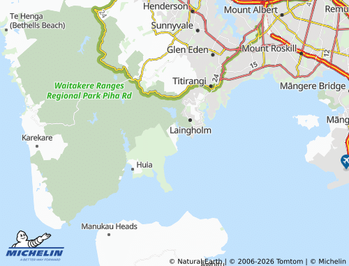 Mapa MICHELIN Parau - ViaMichelin