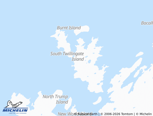 Kaart MICHELIN Twillingate - ViaMichelin