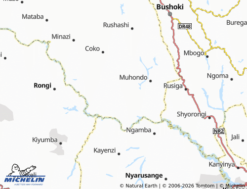 Mapa MICHELIN Ngayake - ViaMichelin