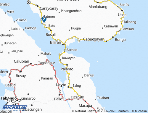 MICHELIN Maanda map - ViaMichelin