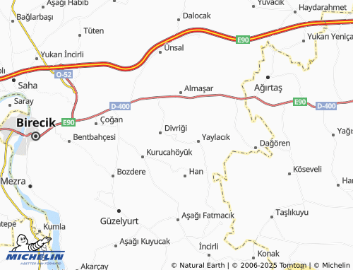 MICHELIN-Landkarte Kömağıl - ViaMichelin