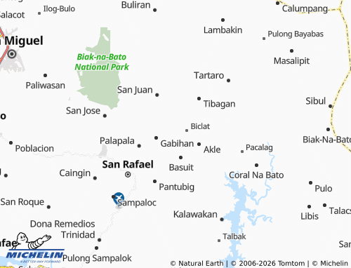 MICHELIN Alagao map - ViaMichelin