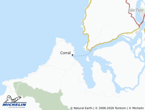 MICHELIN-Landkarte Corral - ViaMichelin