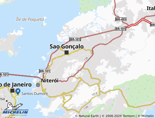 Carte MICHELIN Rocha - ViaMichelin
