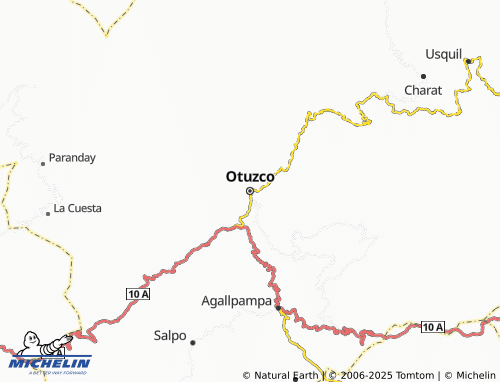 MICHELIN-Landkarte Otuzco - ViaMichelin