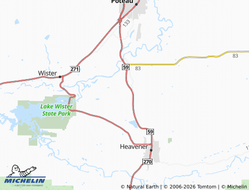 Mapa MICHELIN Howe - ViaMichelin