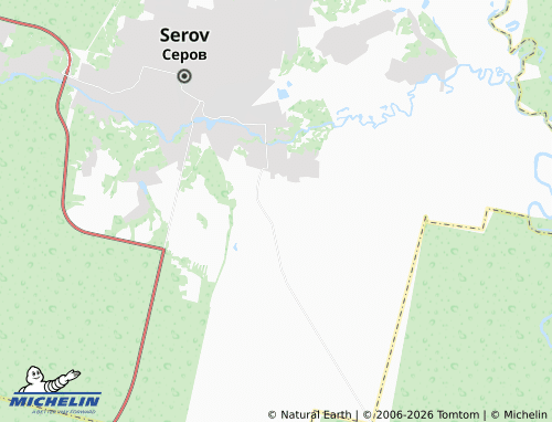 MICHELIN-Landkarte Obshchestva invalidov SNT - ViaMichelin