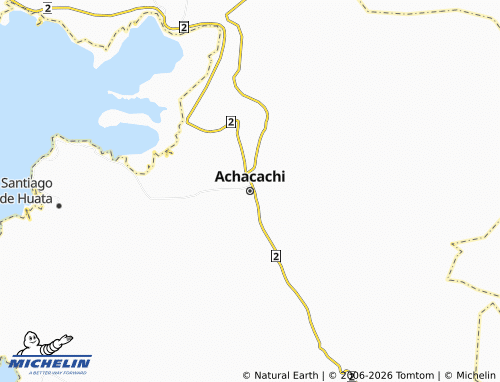 Mapa MICHELIN Achacachi - ViaMichelin