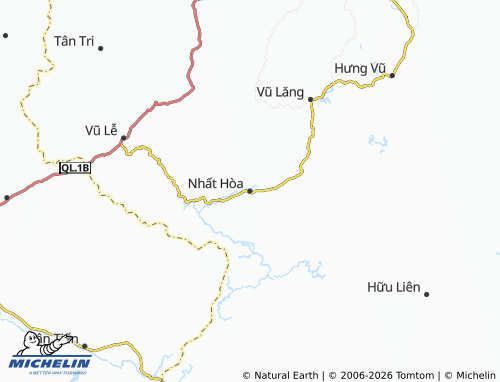 MICHELIN Nhất Hòa map - ViaMichelin
