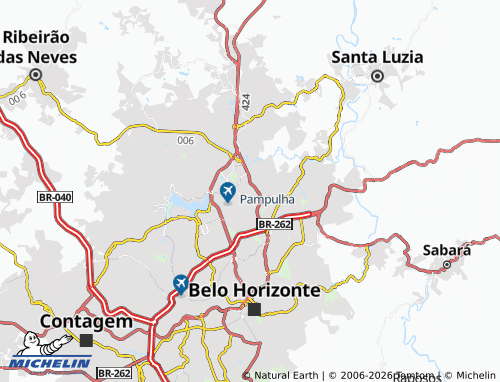 Mapa MICHELIN Heliópolis - ViaMichelin