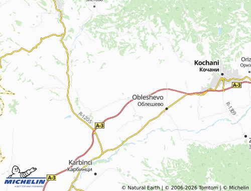 Mapa MICHELIN Sokolarci - ViaMichelin