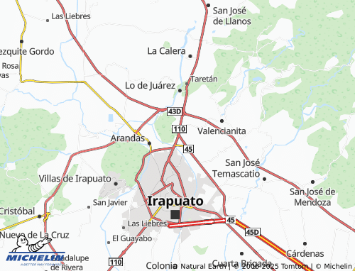 MICHELIN El Copalillo map - ViaMichelin