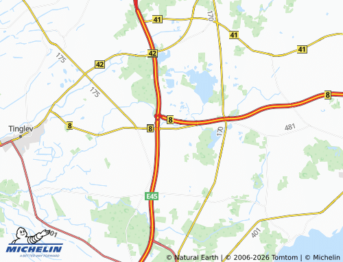 Carte MICHELIN Kliplev - ViaMichelin