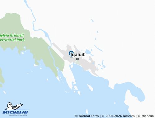 MICHELIN Iqaluit map - ViaMichelin