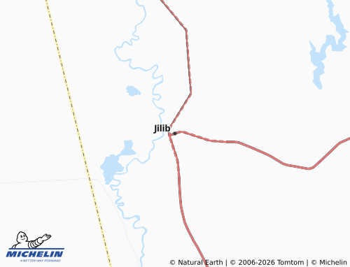 MICHELIN Jilib map - ViaMichelin