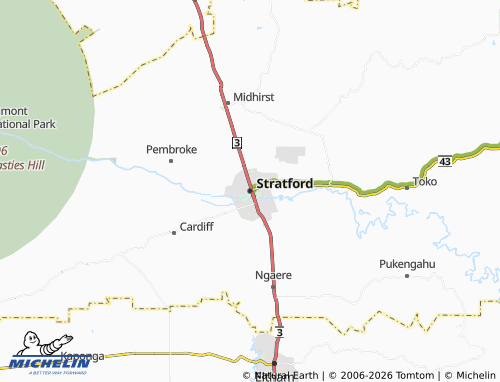 Mapa MICHELIN Stratford - ViaMichelin