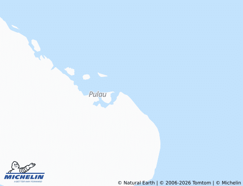 MICHELIN Obi Timur map - ViaMichelin