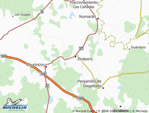 Mapa MICHELIN Centro - ViaMichelin