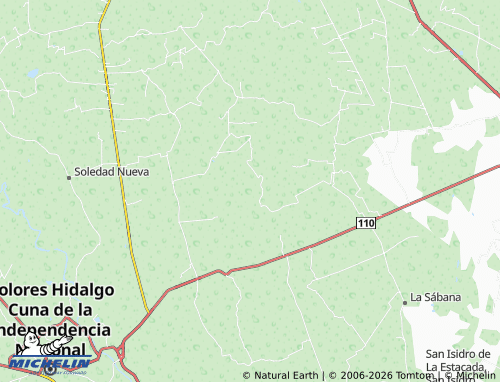 Mappa MICHELIN La Piedra - ViaMichelin