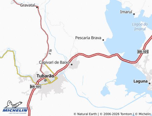 Mappa MICHELIN Três de Maio - ViaMichelin