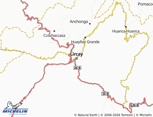Kaart MICHELIN Lircay - ViaMichelin