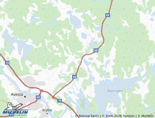 Carte MICHELIN Stora Dicka - ViaMichelin
