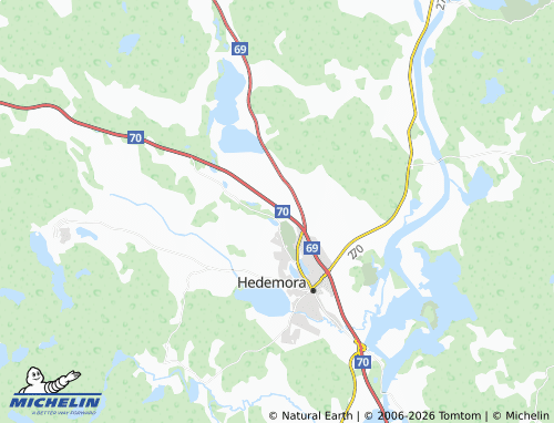 MICHELIN-Landkarte Hundkullarna - ViaMichelin