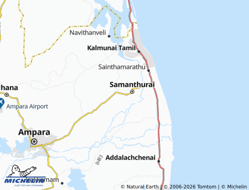 Mappa MICHELIN Vilinayadi 03 - ViaMichelin