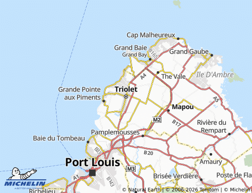 MICHELIN-Landkarte Triolet - ViaMichelin