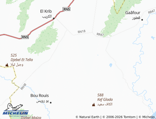 Mapa MICHELIN al-Hayb - ViaMichelin