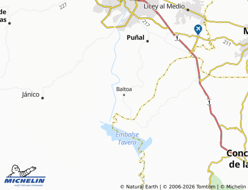 Mappa MICHELIN Baitoa - ViaMichelin