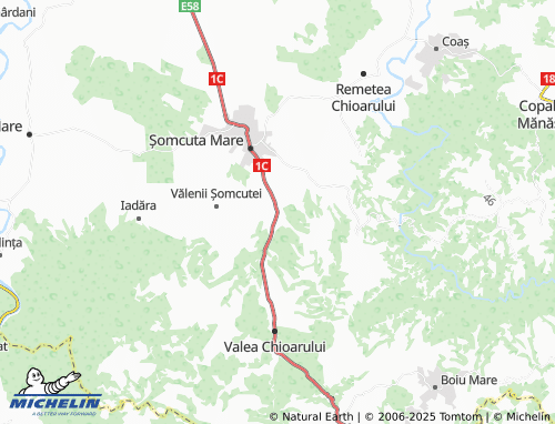 MICHELIN Buciumi map - ViaMichelin