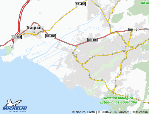 Mappa MICHELIN Santa Cruz - ViaMichelin