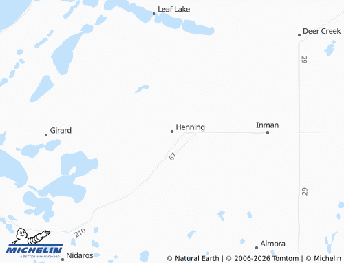 Mappa MICHELIN Henning - ViaMichelin
