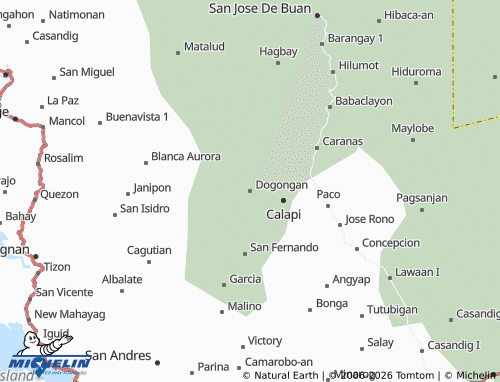 MICHELIN Dogongan map - ViaMichelin
