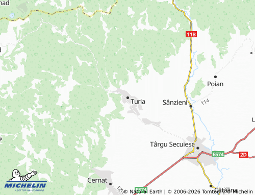 Mappa MICHELIN Turia - ViaMichelin