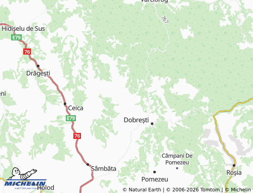 Mappa MICHELIN Topa De Sus - ViaMichelin