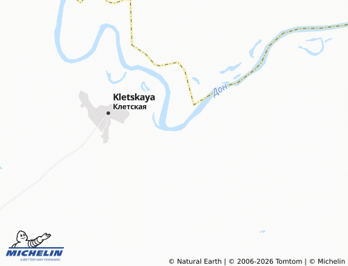 MICHELIN-Landkarte Melokletskiy - ViaMichelin