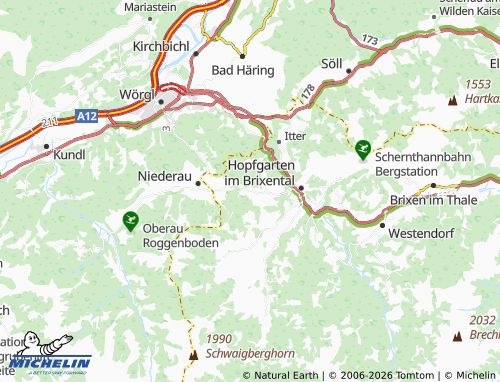 Mapa MICHELIN Grafenweg - ViaMichelin