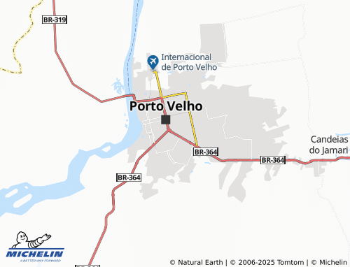 MICHELIN Nova Porto Velho map - ViaMichelin