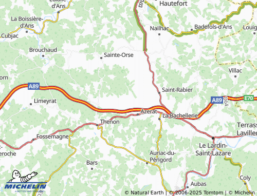 Mappa MICHELIN La Plansonnie - ViaMichelin