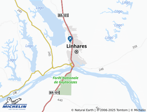 MICHELIN Novo Horizonte map - ViaMichelin